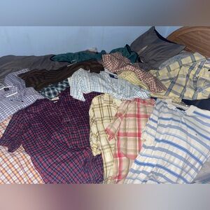 10 men’s button shirts